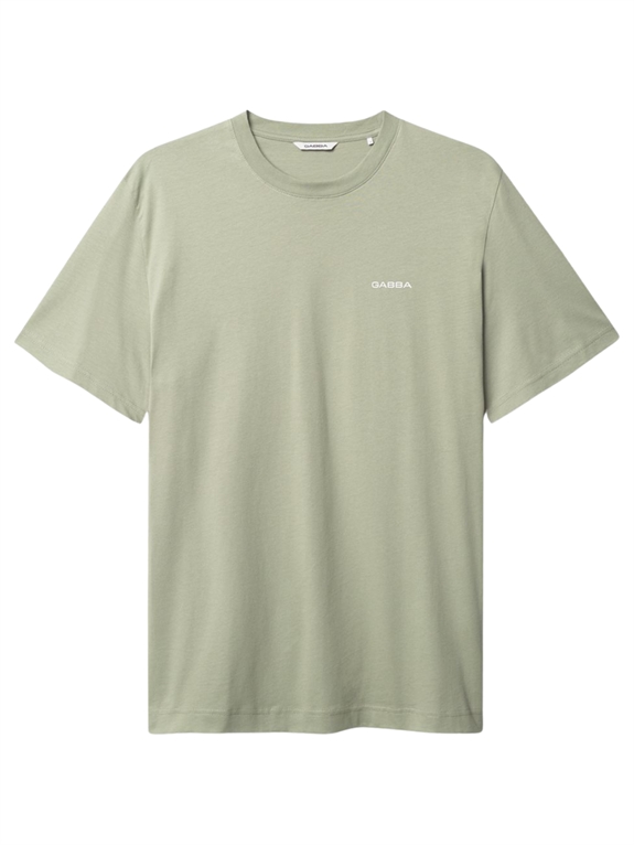 GABBA Dune Logo SS GOTS - Light Green