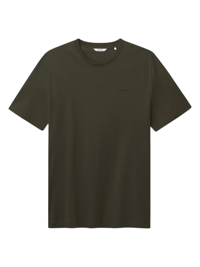 GABBA Dune Logo SS GOTS T-shirt - Forest Night