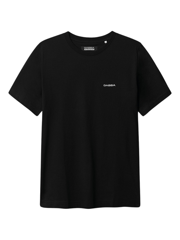 GABBA Dune Logo SS GOTS - Black