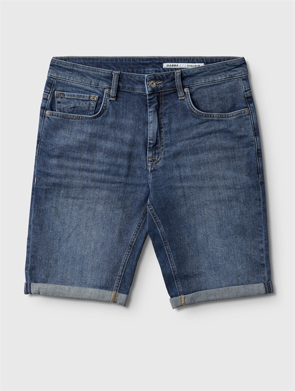 GABBA Markus K4664 Shorts - Mid Blue Denim