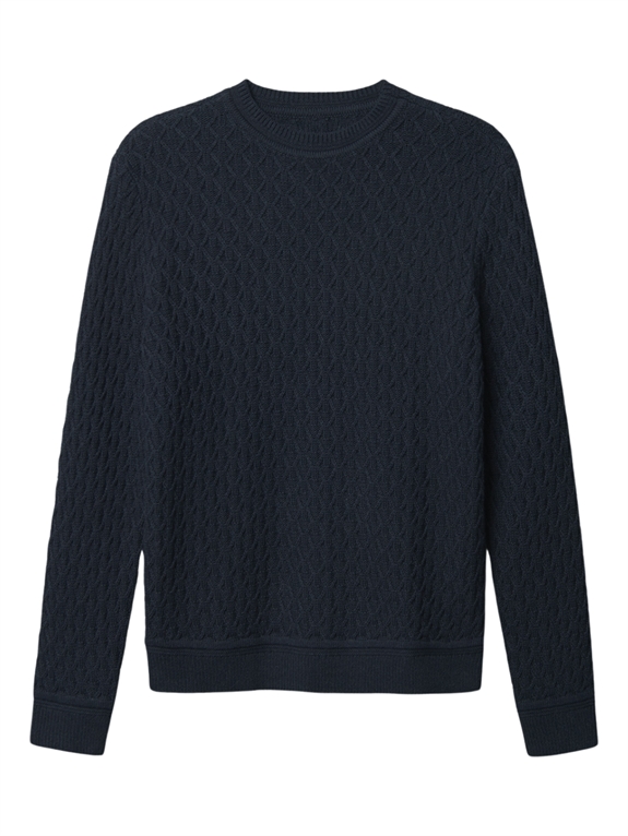 GABBA Aksla LS Knit - Navy