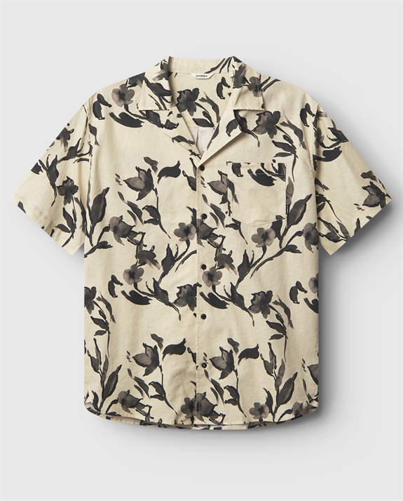 Gabba Sven Reg Resort Bloom SS Shirt - Meteorite