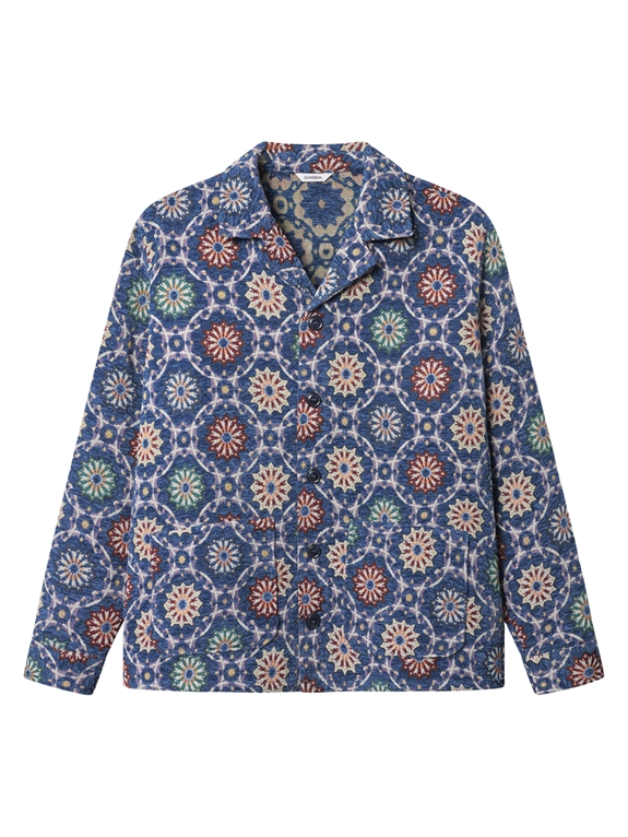 GABBA Simone Nava LS overshirt - Multi Pattern (pre ordre uge 28)