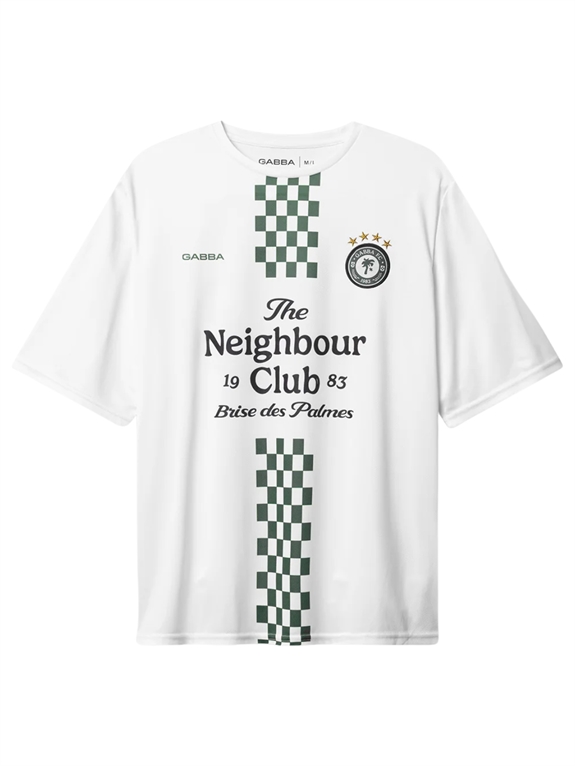 GABBA Nigel Fut Boxy Pes SS T-shirt - White