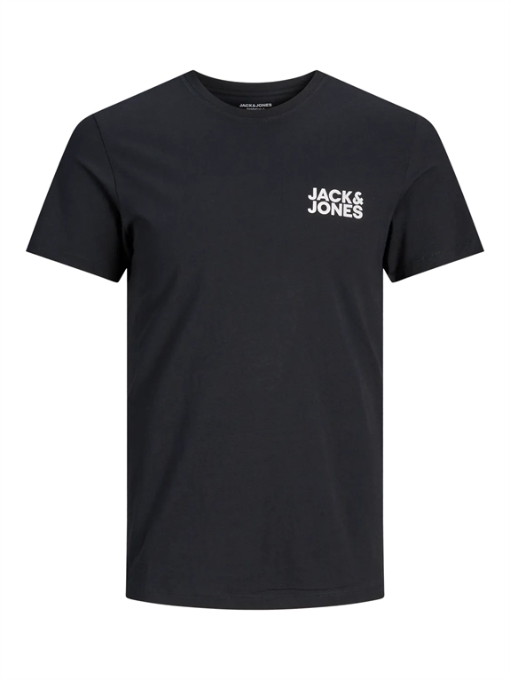 Jack & Jones Corp Small Logo Tee SS O-Neck - Black