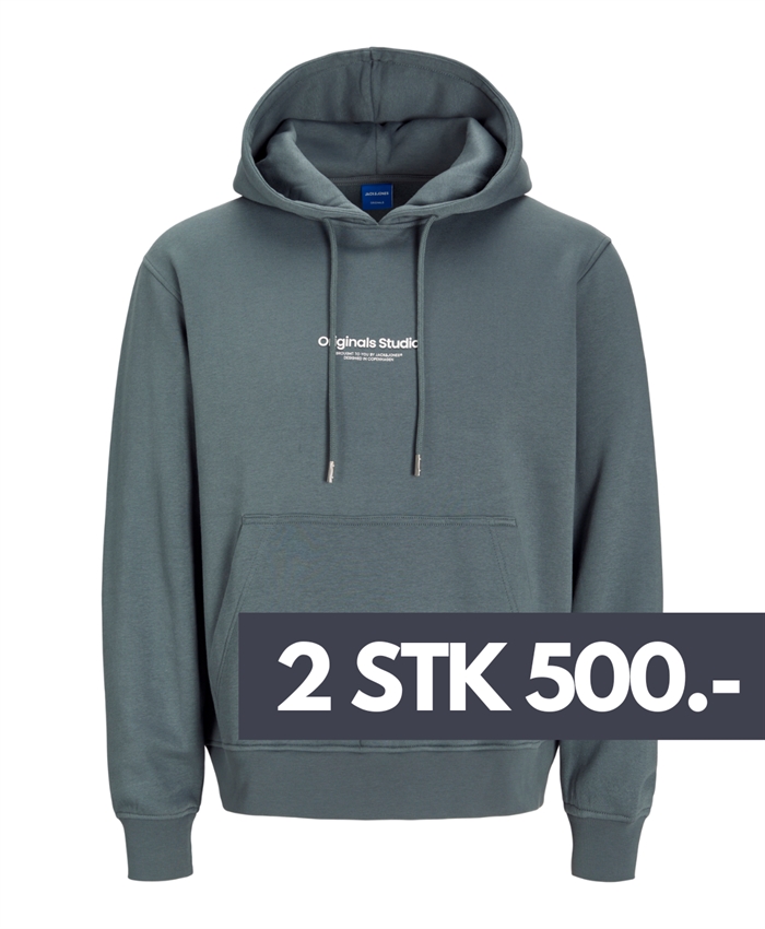 Jack & Jones Vesterbro Sweat Hoodie - Stormy Weather