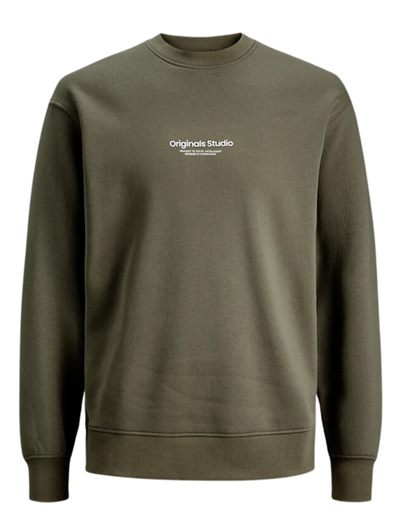 Jack & Jones Vesterbro Sweat Crewneck - Kalamata