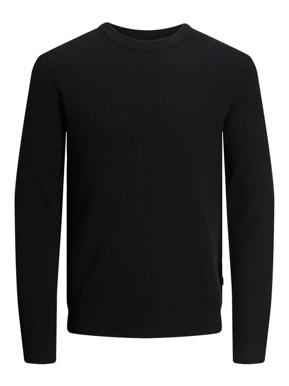 Jack & Jones Perfect knit crewneck - Black