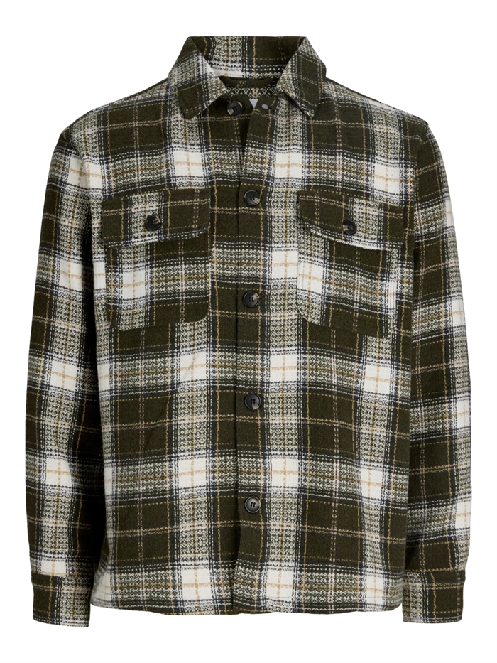 Jack & Jones Regent Structure Overshirt LS - Rosin/Check