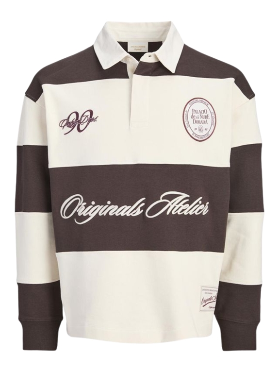 Jack & Jones Salmanco Rugby Sweat Polo - Java