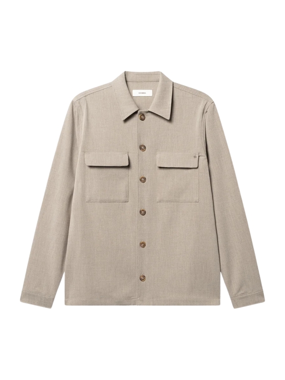 GABBA Togger Push Phin LS Overshirt GRS - Sand
