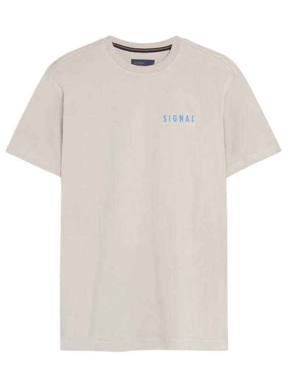 Signal FabSi Backprint t-shirt - Creamy