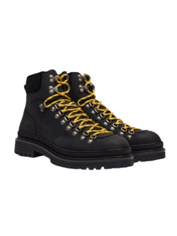 Selected Landon Leather Hiking Boot - Black