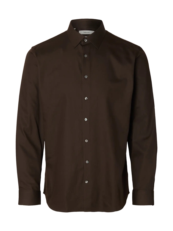 Selected Filip Performance Slim LS Shirt - Delicioso