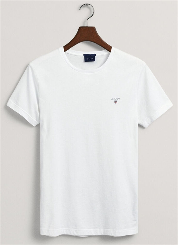 GANT Original SS T-shirt - White