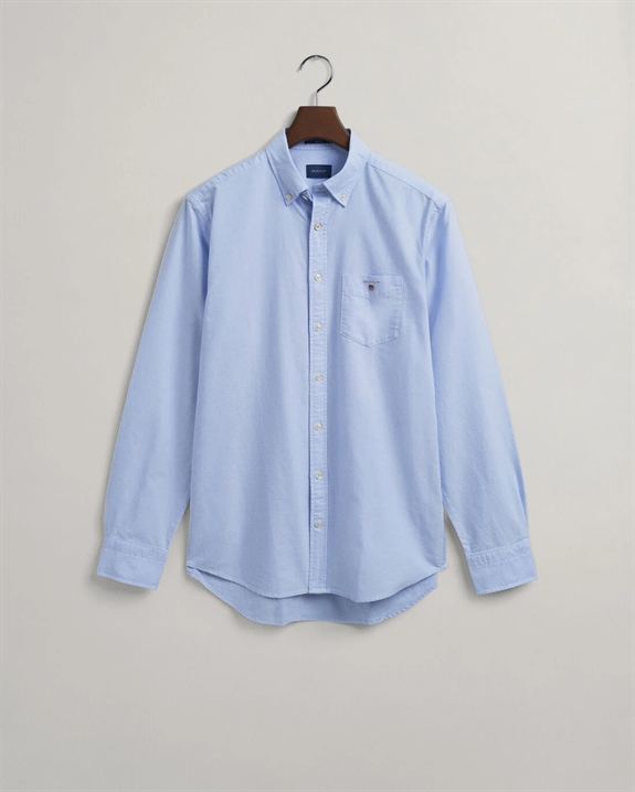GANT Reg Oxford Shirt BD - Capri Blue