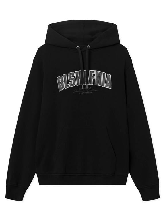 BLS Hafnia Backstage Applique Hoodie - Black