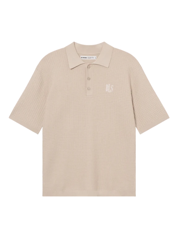 BLS Hafnia Wilkins Knit Polo - Sand