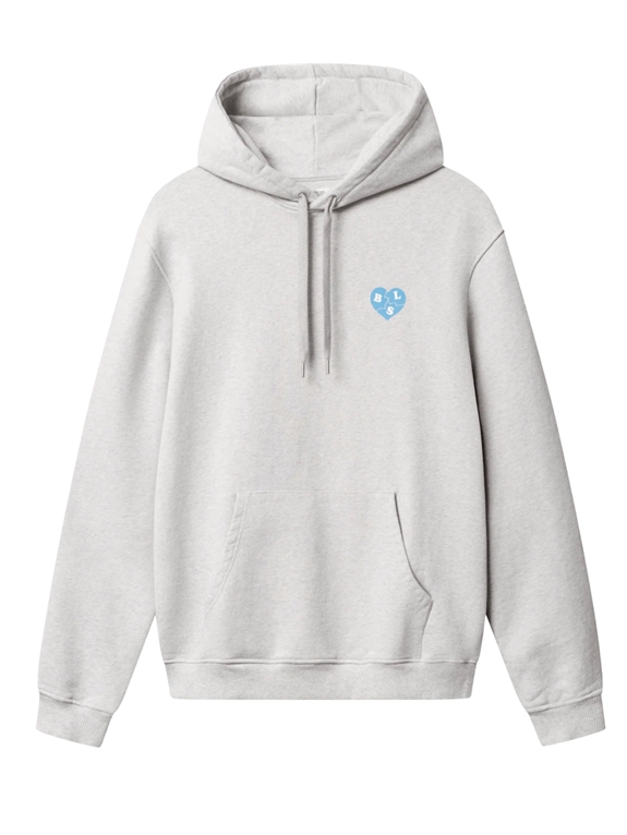BLS Hafnia Heartbreaker Hoodie - Grey Melange