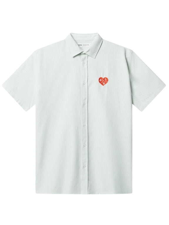 BLS Hafnia Heartbreaker Oxford Shirt - Green/White