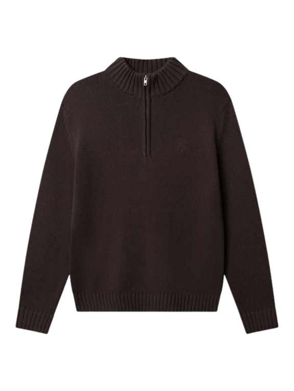 BLS Hafnia Emmet Half Zip - Brown