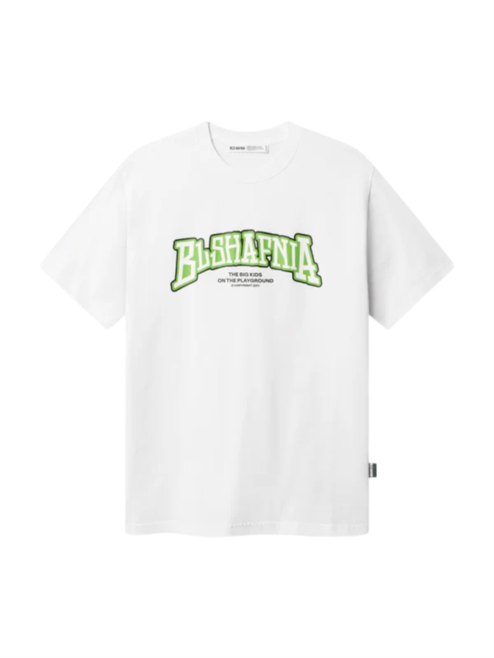 BLS Hafnia Playground T-shirt - White/Green