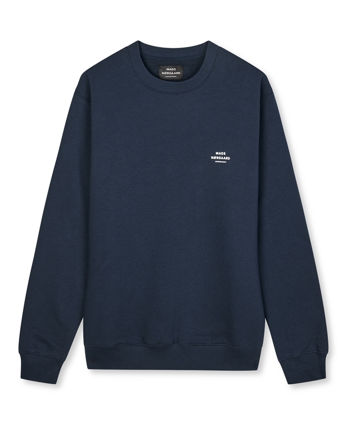 Mads Nørgaard Standard Crew Logo sweat - Parisian Night