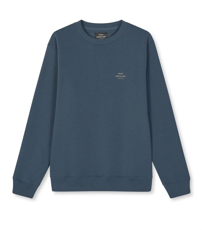 Mads Nørgaard Standard Crew Logo sweat - Midnight Navy