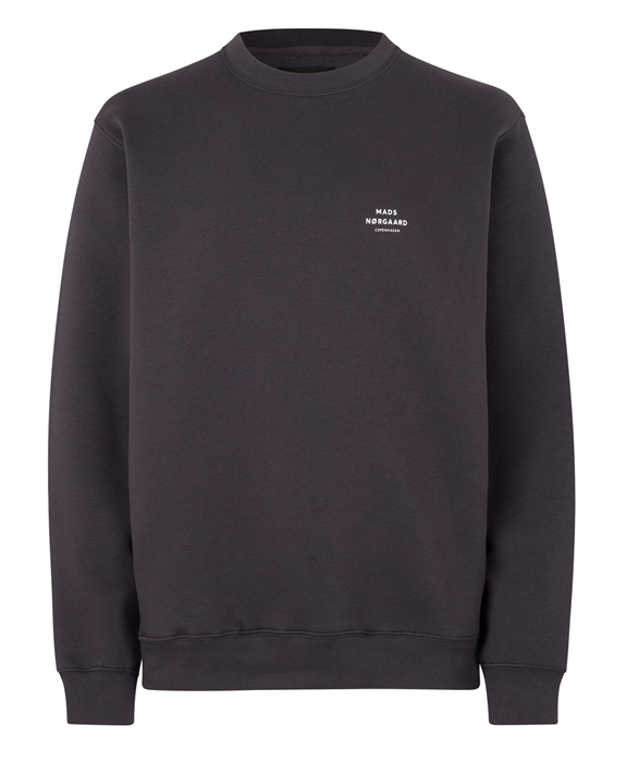 Mads Nørgaard Standard Crew Logo Sweat - Deep Well