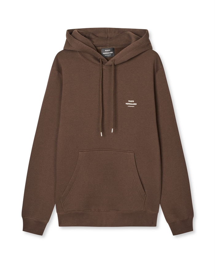 Mads Nørgaard Standard Hoodie Logo Sweat - Demitasse