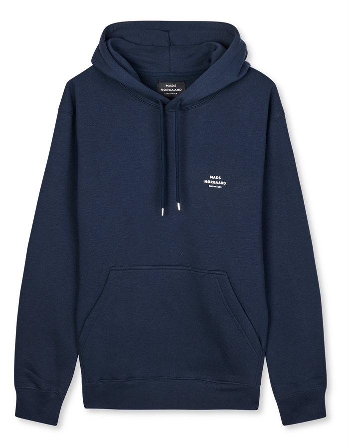 Mads Nørgaard Standard Hoodie Logo Sweat - Parisian Night