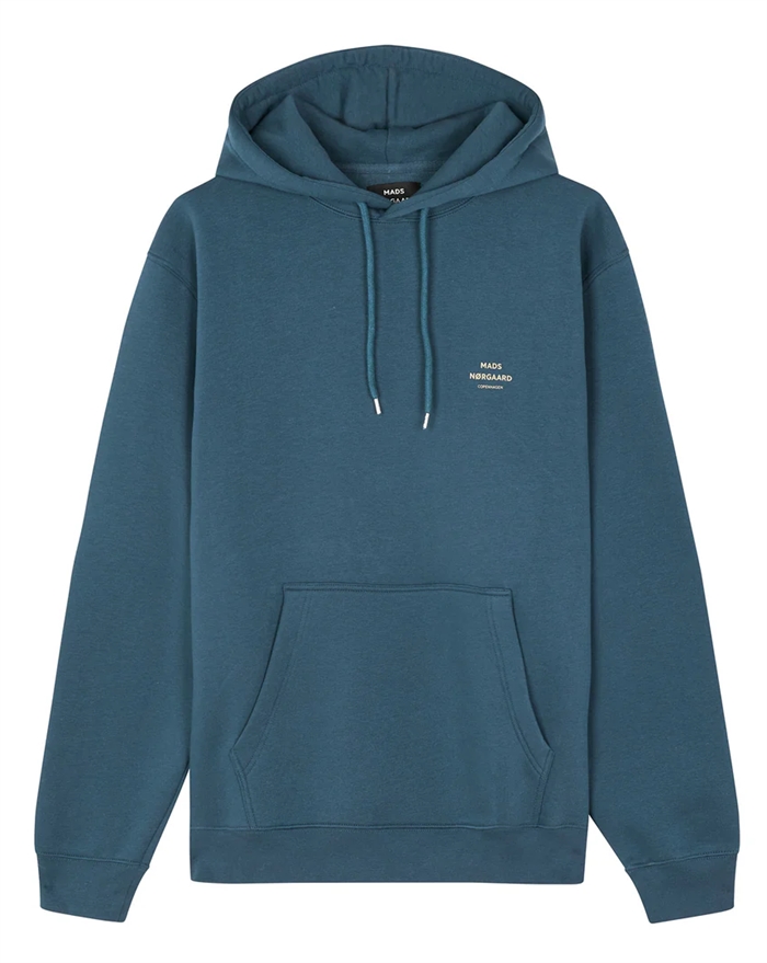 Mads Nørgaard Standard Hoodie Logo Sweat - Midnight Navy