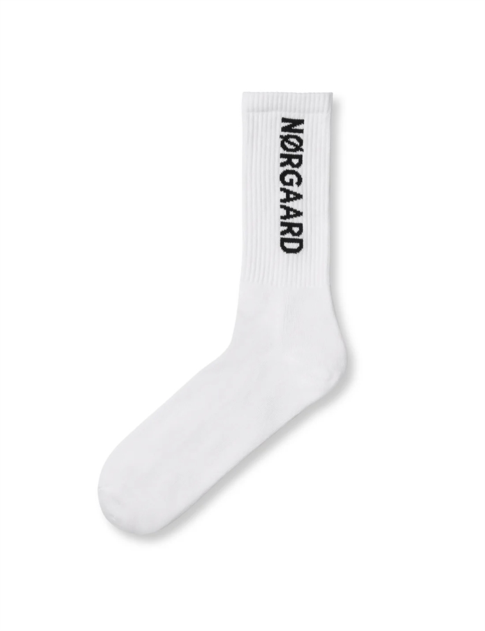 Mads Nørgaard Tennis Classic Sock - White
