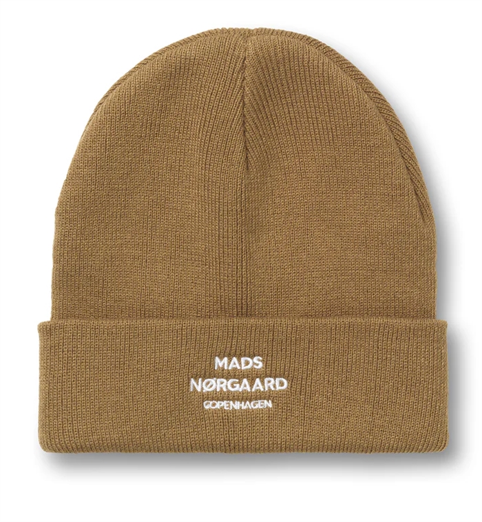 Mads Nørgaard Isak Logo Ambas Beanie - Lead Gray