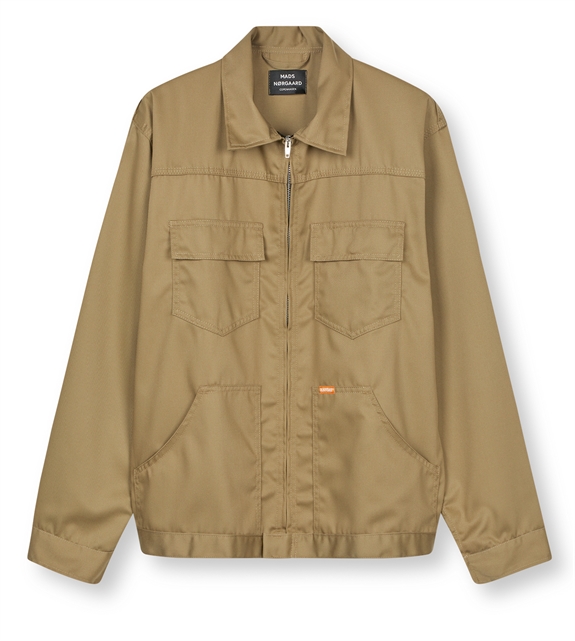 Mads Nørgaard x Kansas MN Twill Jacket - Khaki