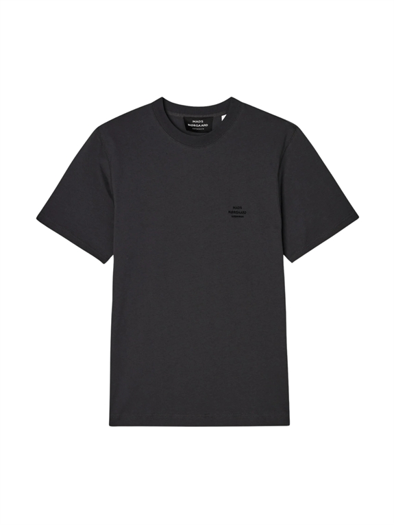 Mads Nørgaard Cotton Jersey Frode Logo Tee - Phantom