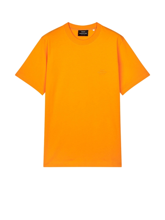 Mads Nørgaard Cotton Jersey Frode logo t-shirt -Zinnia