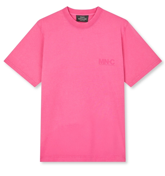 Mads Nørgaard cotton jersey Frode MNC t-shirt - Raspberry Rose