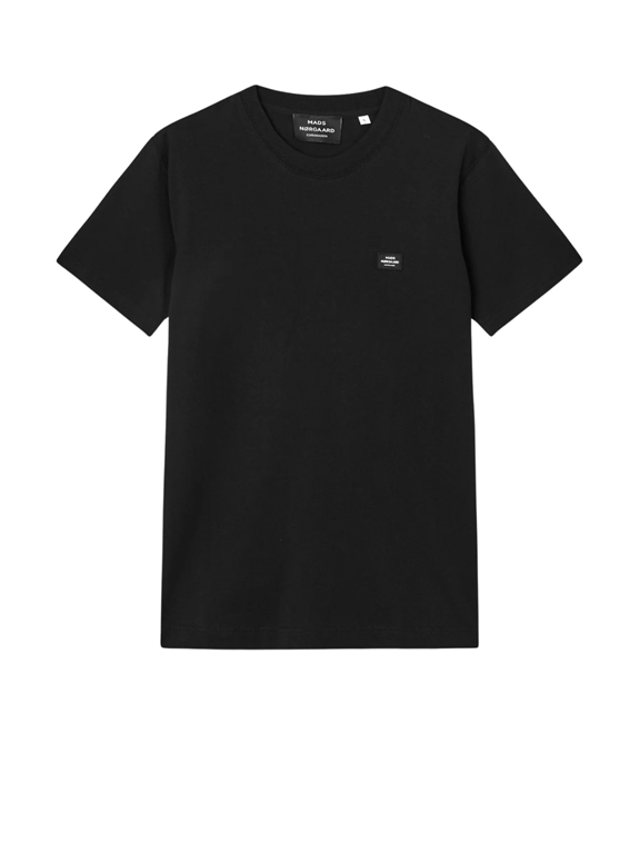 Mads Nørgaard Cotton Jersey Frode Patch t-shirt - Black