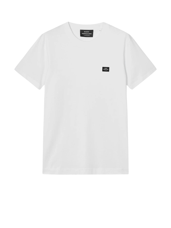 Mads Nørgaard Cotton Jersey Frode Patch t-shirt - White