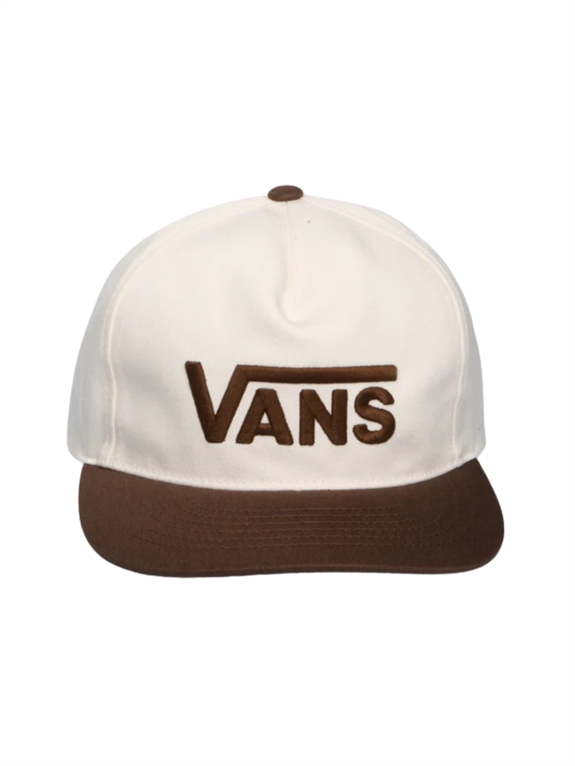 VANS Drop V logo snapback - Vintage Cocoa