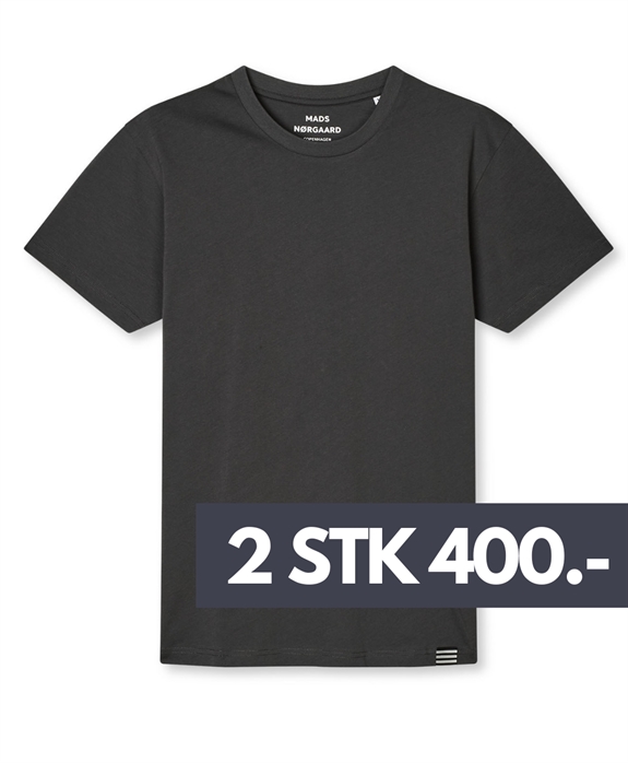 Mads Nørgaard Fine Jersey Thor Tee - Asphalt