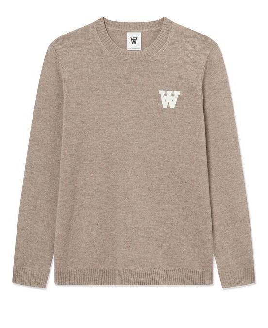 Wood Wood by Double A Tay Lammeuld Pullover  - Greige 