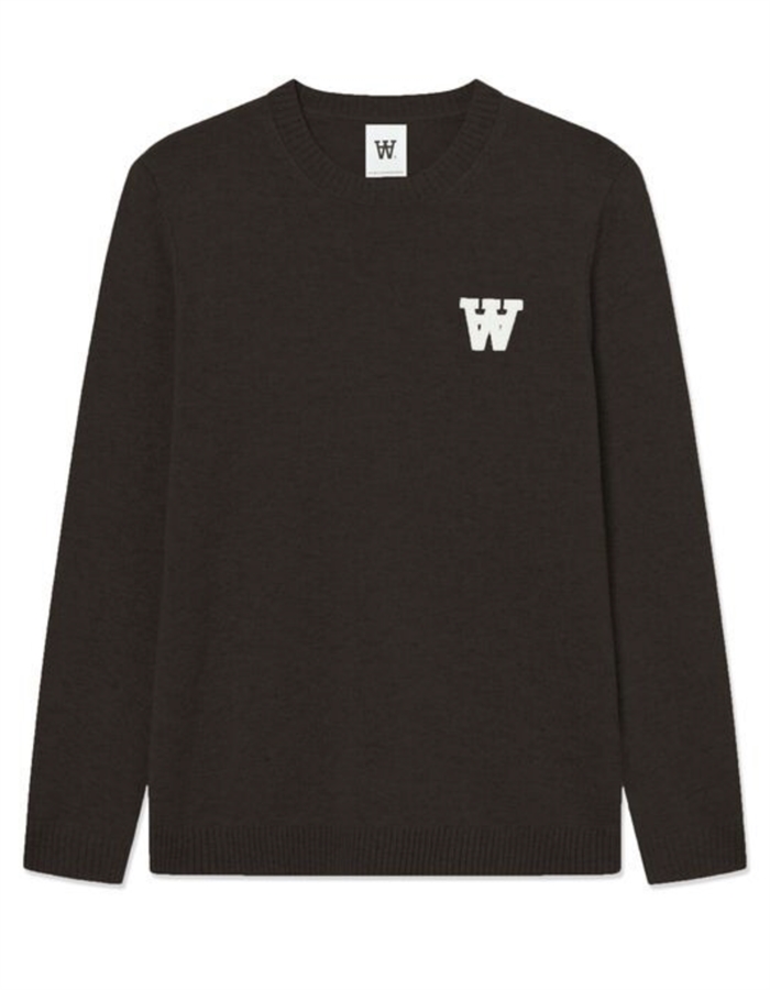 Wood Wood by Double A Tay Lammeuld Pullover - Ganache