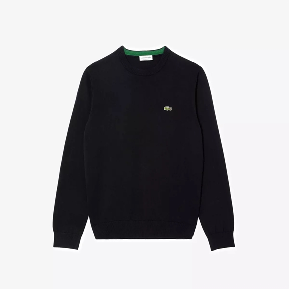 Lacoste Knit Pullover - Black