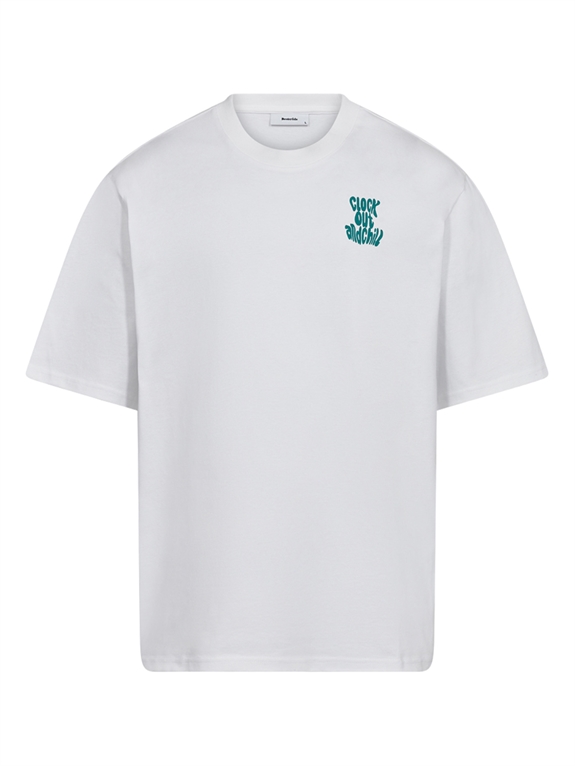 Resteröds Tas Print Tee - White (8103)