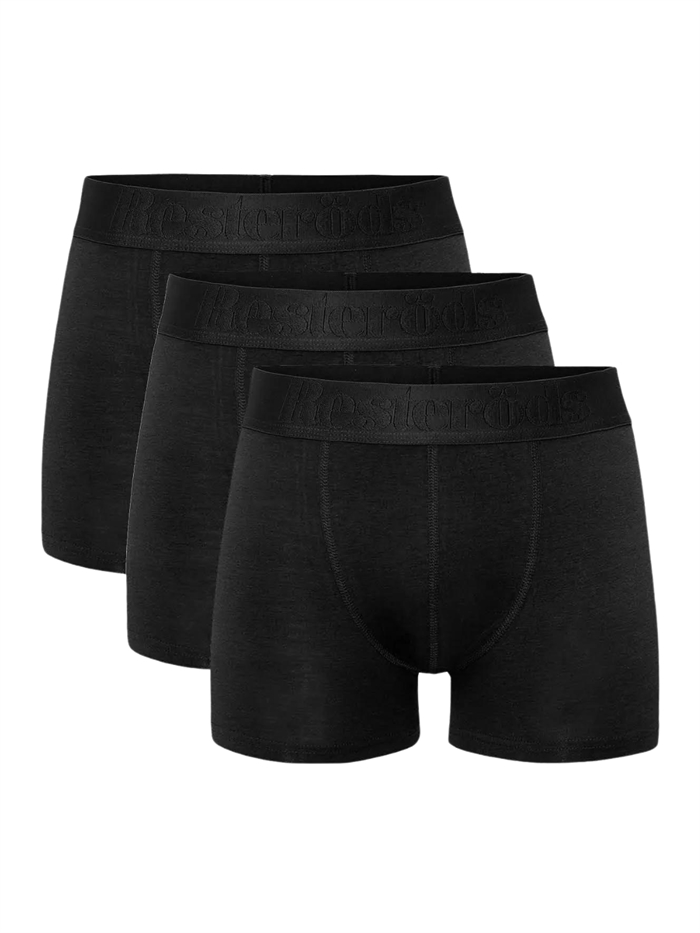 Resteröds 3-Pack Bambus underbukser - Black