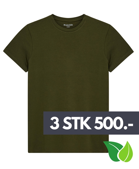 Resteröds Bamboo R Neck Tee - Green(26)