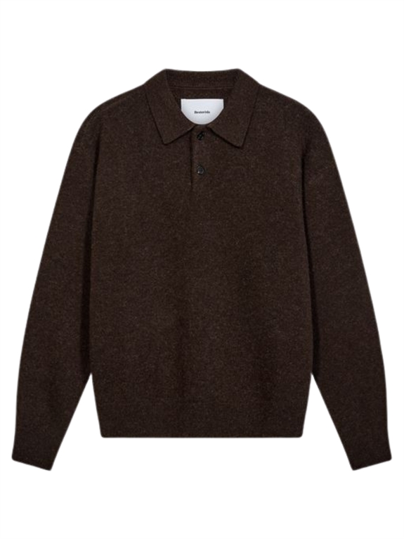 Resteröds Jacob Polo Knit - Brown