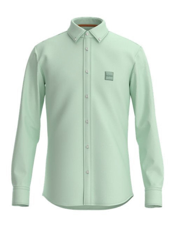 BOSS Casual Mabsoot_2 shirt - Light / Pastel Green